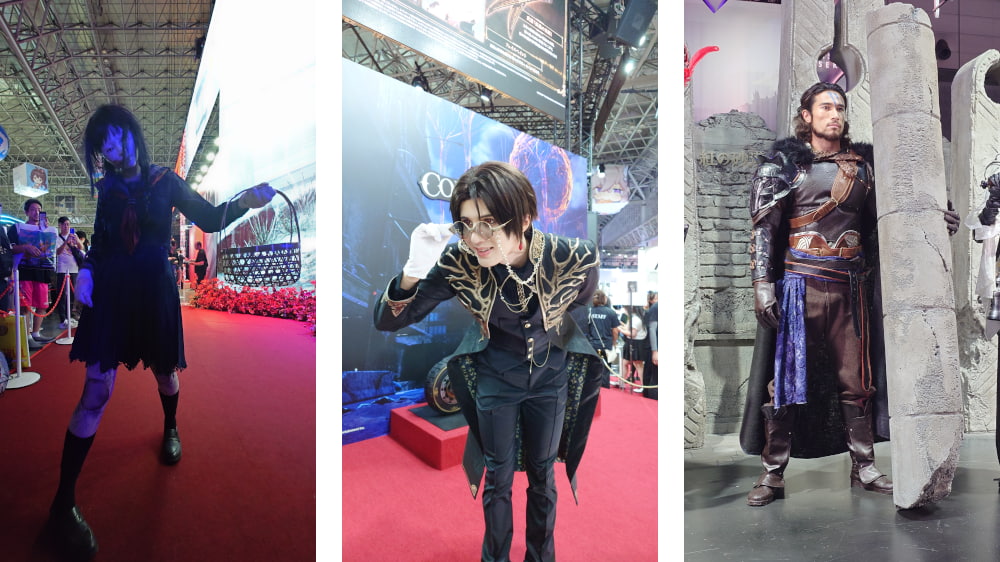 数々のコスプレイヤーが登場!