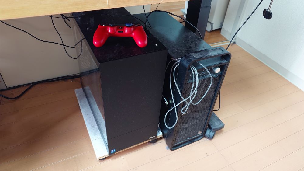 PCを置く場所の問題